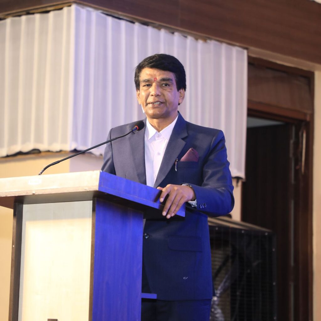 Mr. Dayanand Patil - founding president of Shiva Lingayat Yuvak Sanghatana